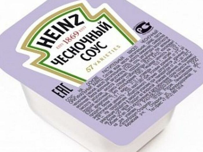 Соус чесночный Heinz порционный