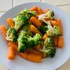 Фото к позиции меню Мини-овощи Морковь-брокколи
