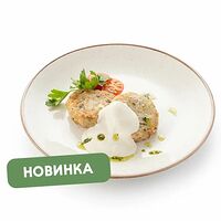 Куриные котлеты со сливочным соусом