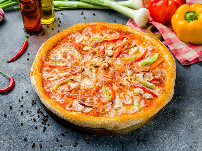 Неаполитанская пицца Куриная Виллабаджа