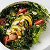 Фото к позиции меню Зеленый салат с дикой креветкой