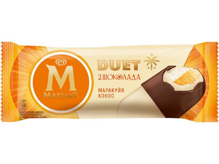 Мороженое Магнат Duet Маракуйя-кокос