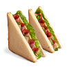 Фото к позиции меню Сэндвич с салями