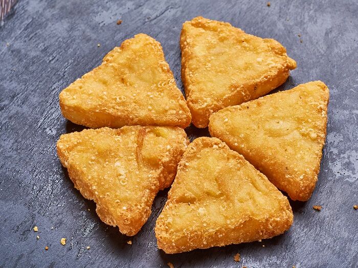 Картофельные треугольники с сыром