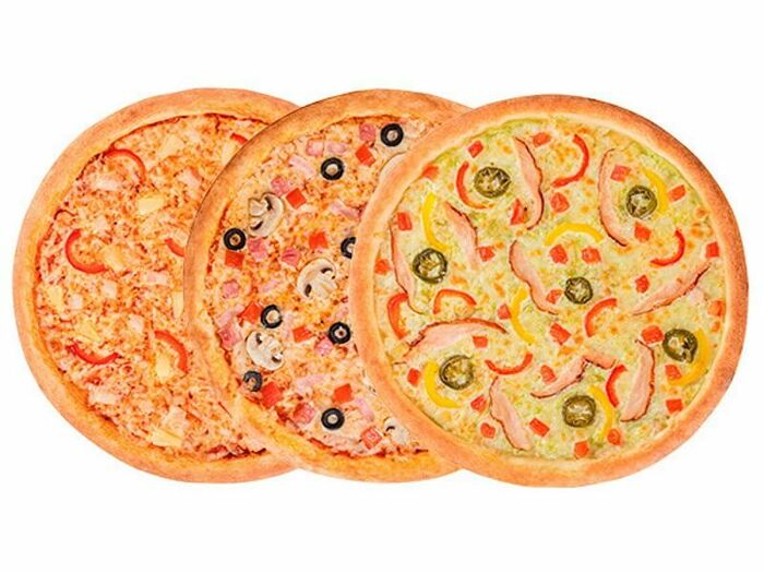 Сет из трех любых пицц