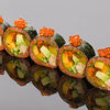 Фото к позиции меню Ролл сашими из лосося с манго, авокадо и маринованными овощами