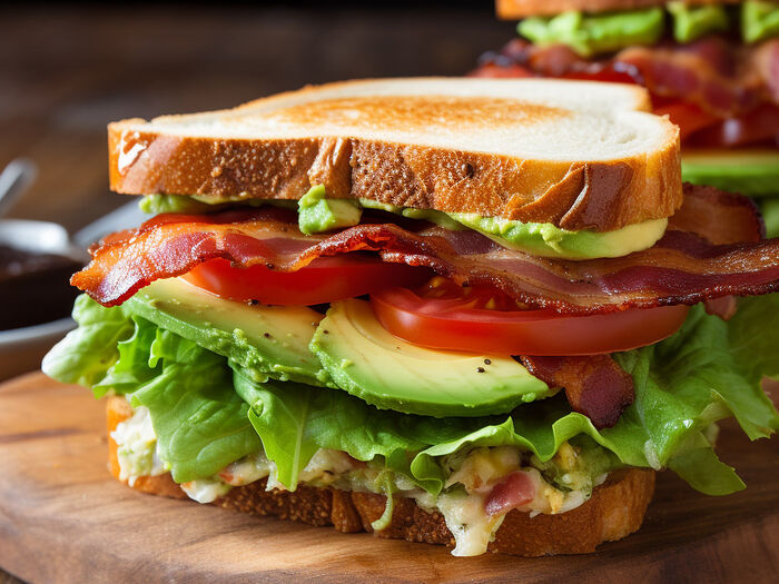 Bacon & Avo Sandwich