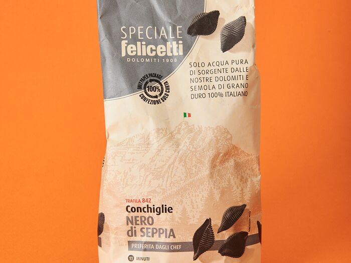 Макаронные изделия Felicetti Conchiglie Nero di Seppia №42