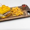 Фото к позиции меню Лего-чикенбургер с соусом блю чиз