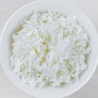Белый паровой рис