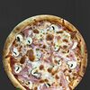 Фото к позиции меню Пицца Ветчина-Грибы