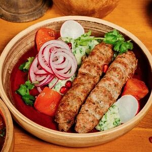 Бараньи мини-люля с картофелем