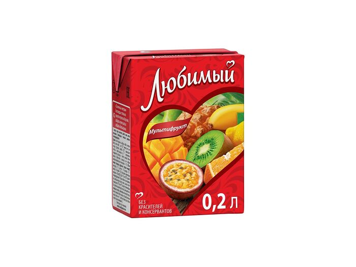 Сок Любимый Мультифрукт