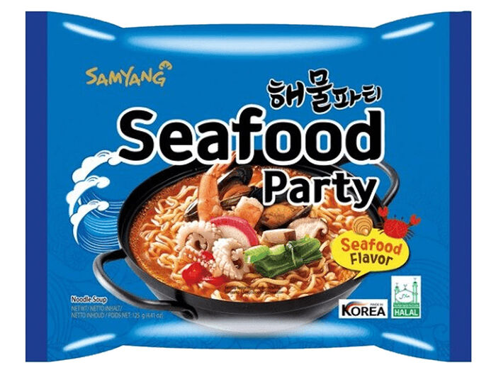 Buldak Noodles Seafood Party