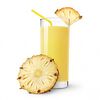 Фото к позиции меню Свежевыжатый ананасовый сок