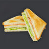 Фото к позиции меню Сэндвич с сёмгой