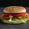 Фото к позиции меню Гамбургер с куриным филе