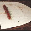Фото к позиции меню Люля-кебаб в лаваше из телятины