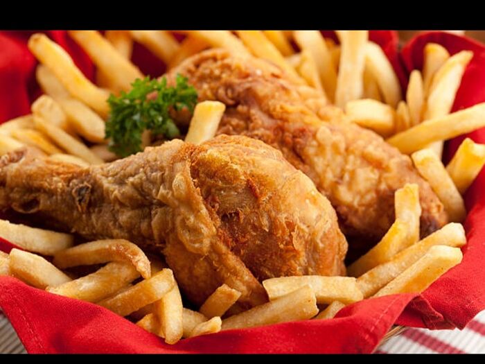 Chicken & fries