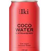 Фото к позиции меню Натуральная кокосовая вода с соком клубники Iki