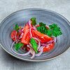 Фото к позиции меню Салат из узбекских помидоров с красным луком