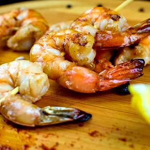 Креветки на гриле / Grilled Shrimp