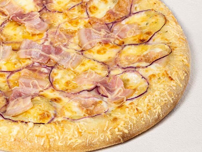 Пицца Карбонара америка с сыром 25 см
