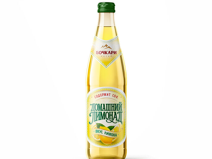 Домашний лимонад со вкусом лимона