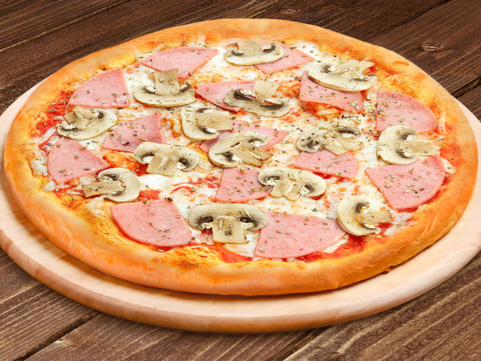 Пицца Прошутто Фунги 30 см на тонком тесте