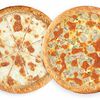 Фото к позиции меню 2 пиццы Сливочная моцарелла и Сочная курочка