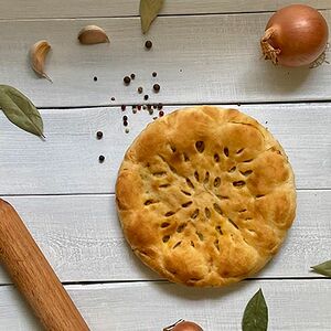 Осетинский пирог с капустой