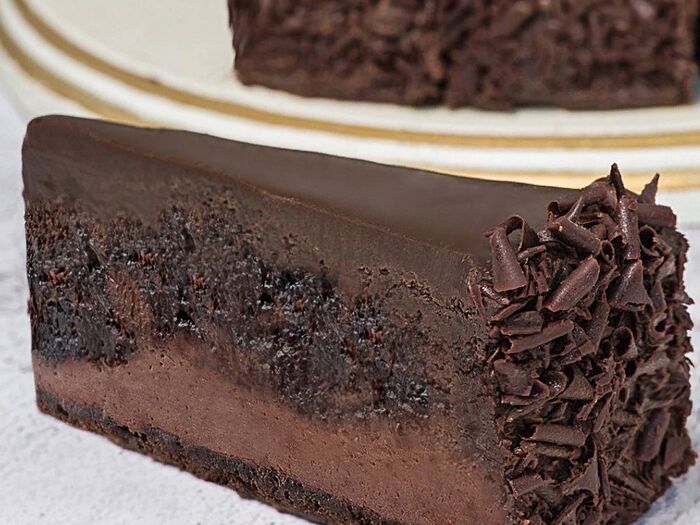 Торт мусс Три шоколада