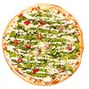 Фото к позиции меню Пицца Цезарь с сёмгой