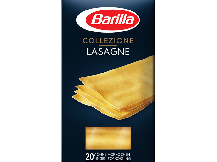 Barilla lasagnes