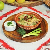 Вареники с картошкой и грибами