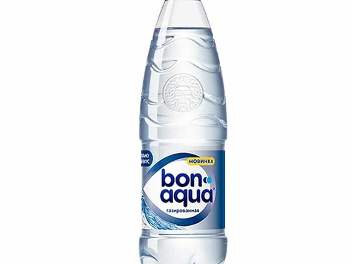 Вода BonAqua с газом