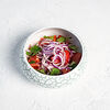 Фото к позиции меню Салат из розовых томатов и красного лука