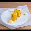 Фото к позиции меню Кукуруза с сырным соусом