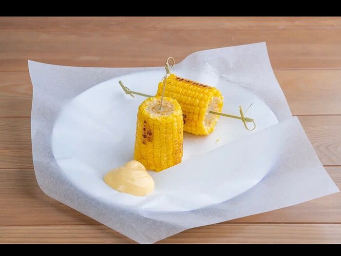 Кукуруза с Сырным соусом
