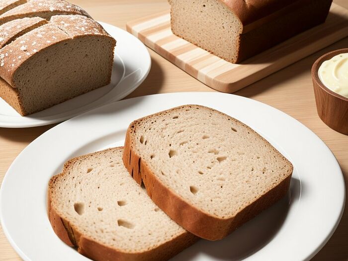 Кусочек пшеничного хлеба