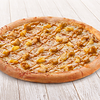 Фото к позиции меню Пицца Хат Карри с ананасами Сырный борт 30 см