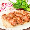 Фото к позиции меню Люля кебаб из свинины с говядиной /Lulya kebab from pork with beef