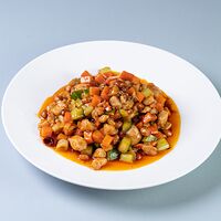 Жареная курица Гунбао