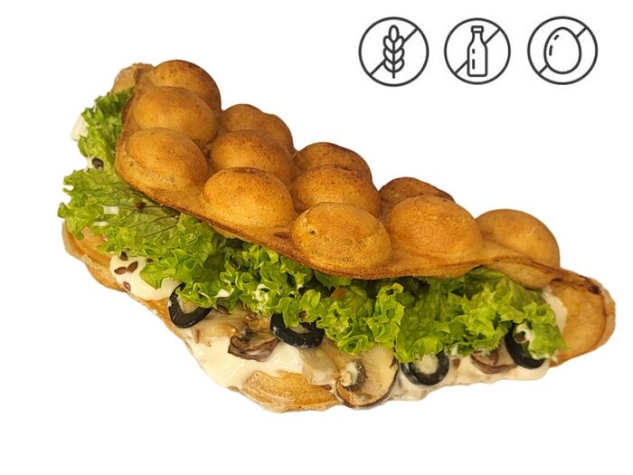 Вафля-сэндвич Веганская грибная