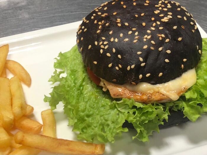 Black Burger с куриным филе