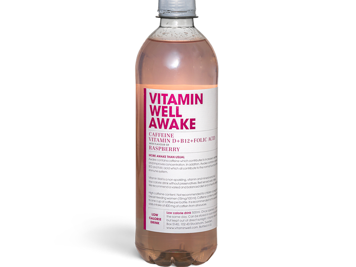 Напиток Vitamin Well Awake малина