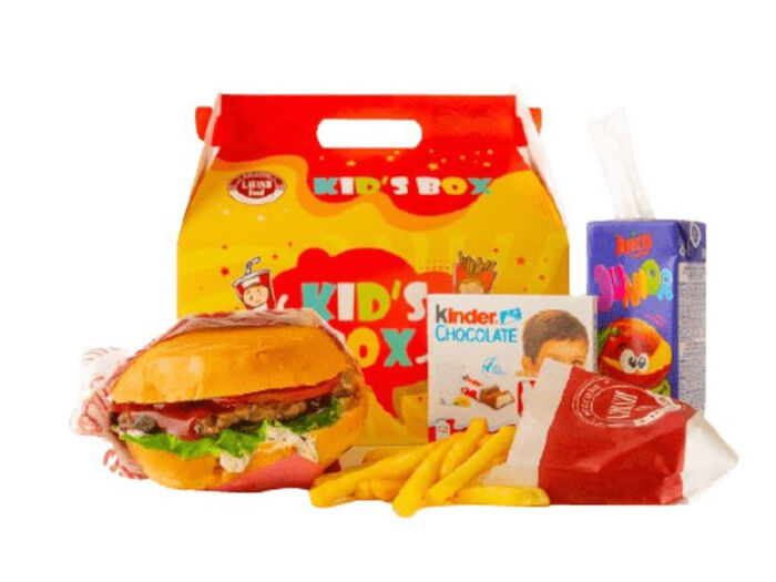 Детский набор с гамбургером