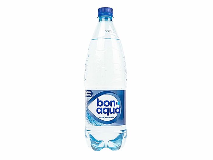 Вода BonАqua с газом