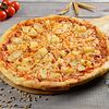 Фото к позиции меню Пицца Курица с ананасами