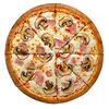 Фото к позиции меню Пицца Грибная с ветчиной традиционное тесто большая (40см)